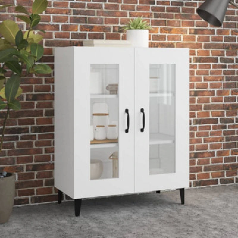 Image of VIDAXL Sideboard White 69.5x34x90cm Engineered Wood Vidaxl 8720287079972