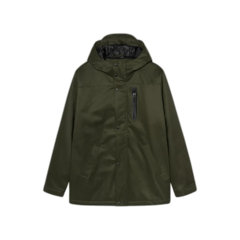 Image of Revolution Parka with chest pocket Revolution Vert Male M