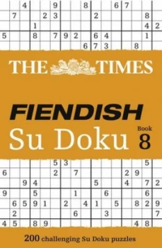 Image of The Times Fiendish Su Doku Book 8 by The Times UK Paperback