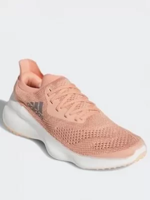 Image of adidas Futurenatural Shoes, Pink/Grey/White, Size 4.5, Women