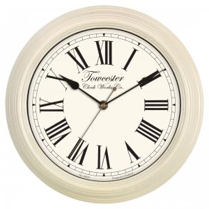 image of Acctim Redbourn 30cm Cream Wall Clock