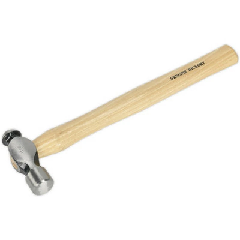 Image of Loops 12oz Ball Pein Pin Hammer - Hickory Wooden Shaft - Drop Forged Carbon Steel Metallics