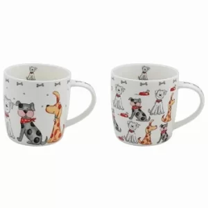 Image of faithful friends Dog Mug