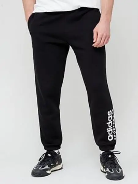 Image of adidas Sportswear All Szn Fleece Graphic Joggers - Black Size S, Men Black V9PRQ Male S