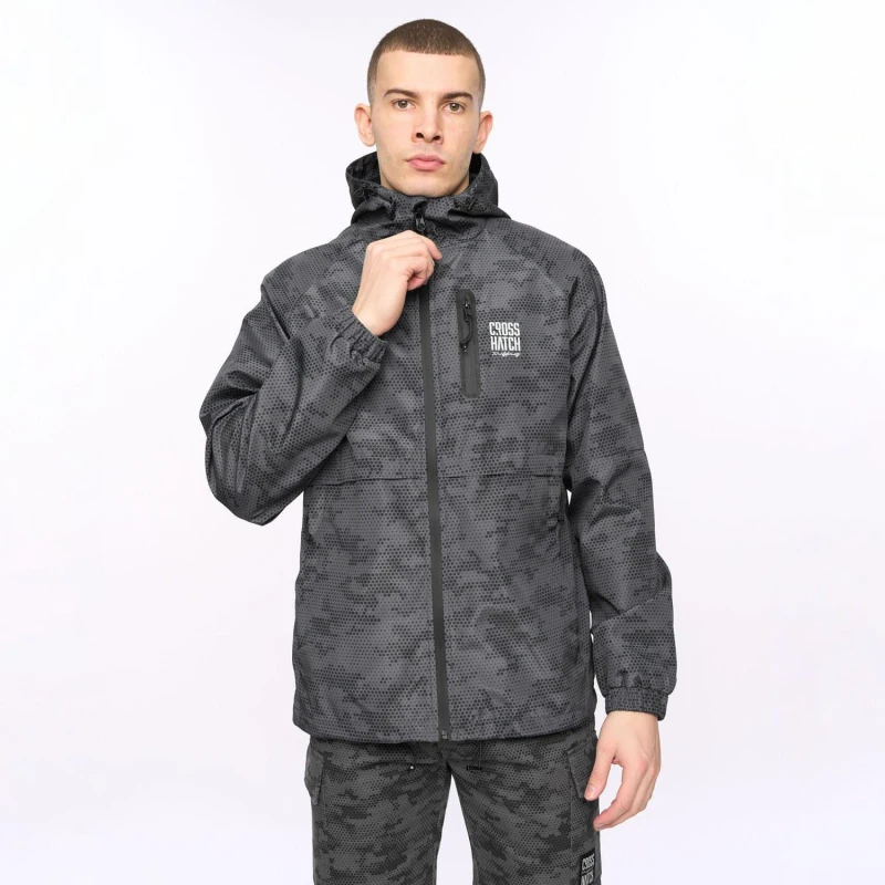 Image of Crosshatch Crosshatch Men Janscore Jacket in Olive Size: 2X-large Olive XXL Male 5059294656252