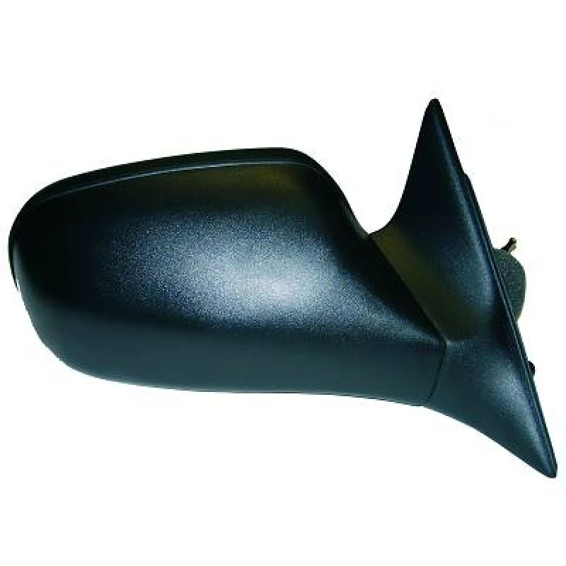 Image of DIEDERICHS 1804124 Wing mirror Right, black, Complete Mirror, Grained Outside Mirror (50)