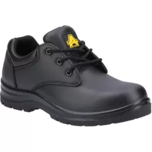 image of Amblers Womens/Ladies AS715C Amelia Safety Shoes (4 UK) (Black)