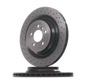 Image of BREMBO Brake disc MERCEDES-BENZ 09.A961.21 1664230312,A1664230312 Brake rotor,Brake discs,Brake rotors