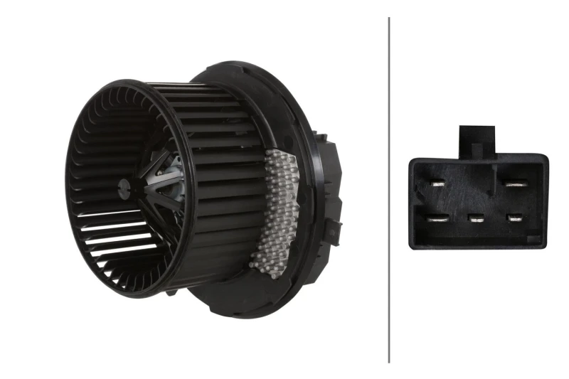 Image of HELLA Blower motor HELLA 8EW 366 400-411