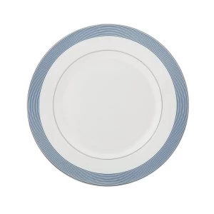 Image of Wedgwood Vera wang grosgrain indigo plate 20cm