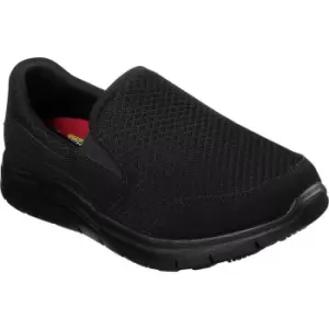 image of Skechers Cozard Womens Slip Resistant Work Shoes Black Size 3