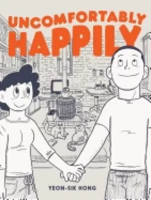 Image of uncomfortably happily