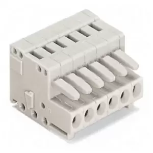 Image of Wago 734-110 Terminal Block, Pluggable, 10Pos, 14Awg