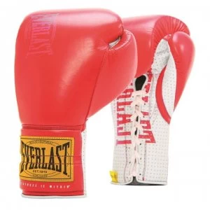 image of Everlast 1910 Boxing Gloves - RED