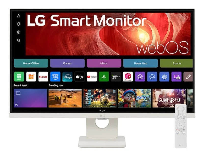 Image of LG LG 27U731SA-W computer monitor 68.6cm (27") 3840 x 2160 pixels 4K Ultra HD LCD White 27U731SA-W.AEK
