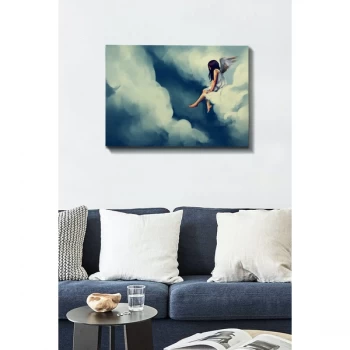 Image of Kanvas Tablo (50 x 70) - 171 Multicolor Decorative Canvas Painting