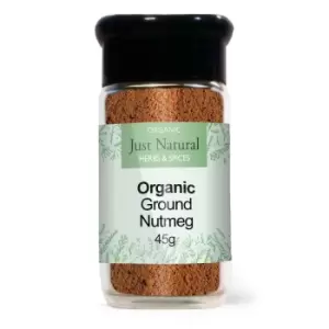 Image of Just Natural Organic Ground Nutmeg 45g