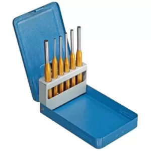 image of Gedore Pin punch set 6 pcs in metal case