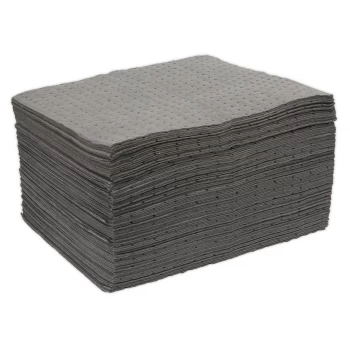 Image of Sealey SAP01 Spill Absorbent Pad Pack of 100