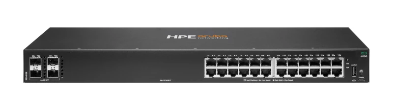 Image of HPE HPE Aruba Networking CX 6000 24p 10M/100M/1G 4p SFP 1G Switch - Sw