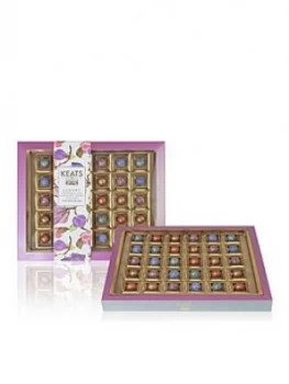 Image of Keats Assortment Of Mocktail Flavoured Dark Chocolate Truffles Gift Box - 30 Pieces