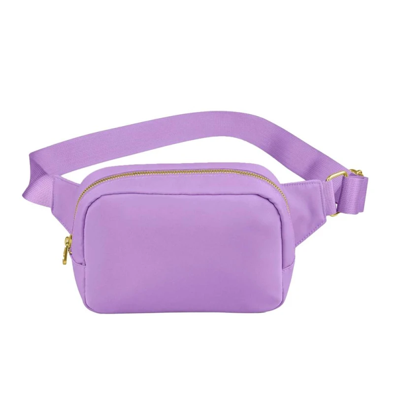 Image of Bagbase Mens Sundae Crossbody Bag in Lilac Lilac Male
