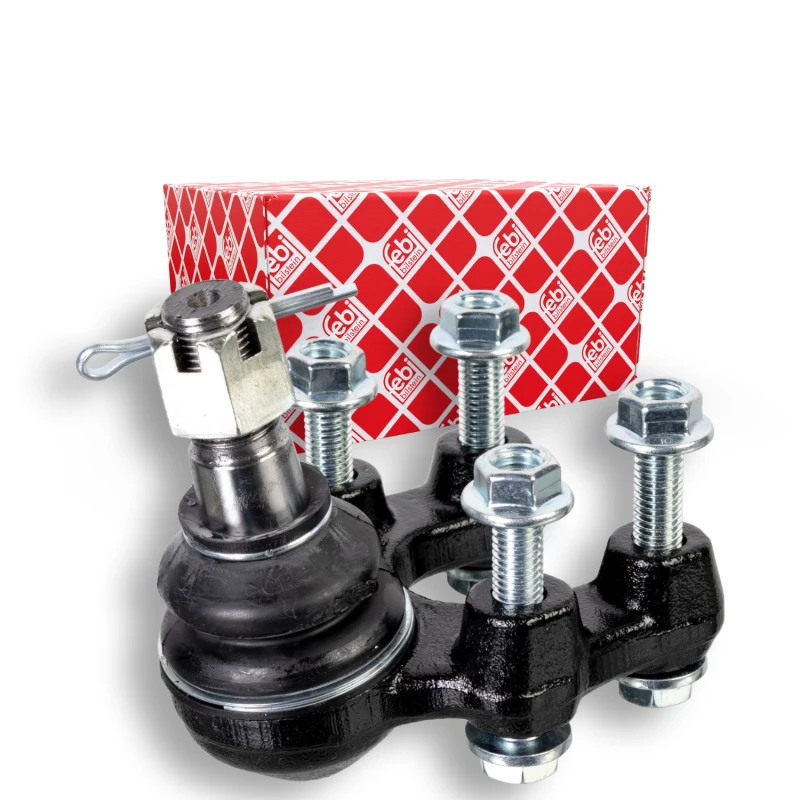 Image of FEBI BILSTEIN 48162 Ball joint Front Axle Right, with fastening/mounting material Support-/Steering Link (2462)