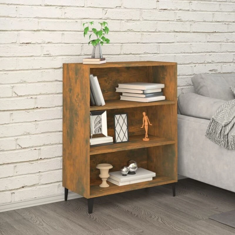 Image of VIDAXL Sideboard Smoked Oak 69.5x32.5x90cm Engineered Wood Vidaxl 8720286973646