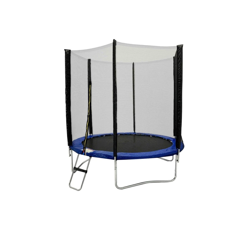 Image of Artemis Home Acrobat 6FT or 183cm Round Outdoor Trampoline with Blue Padding Blue Unisex