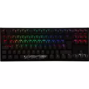 image of Ducky One2 RGB TKL USB Mechanical Keyboard with Cherry MX Red Switches