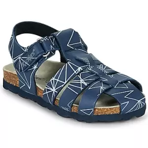 Image of Kickers SUMMERTAN boys's Childrens Sandals in Blue - Sizes 11 kid,11.5 kid,1.5 kid