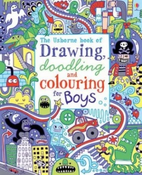 Image of Drawing Doodling and Colouring Boys by James Maclaine Paperback