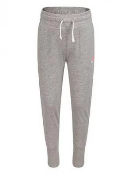 image of Nike Younger Girls Knit Jogger - Grey, Size 2-3 Years