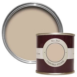 Image of Farrow & Ball Estate Oxford stone No. 264 Emulsion Paint 100ml Tester pot