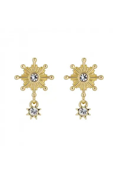 image of Ted Baker Jewellery Earrings - Tbj3495-02-02 Gold