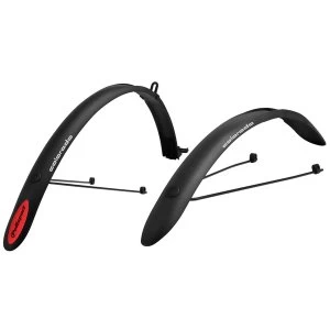 Polisport Colorado Mudguards Clip On 700c Black