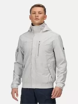 Image of Regatta Feelding Waterproof Jacket - Grey Size M Men