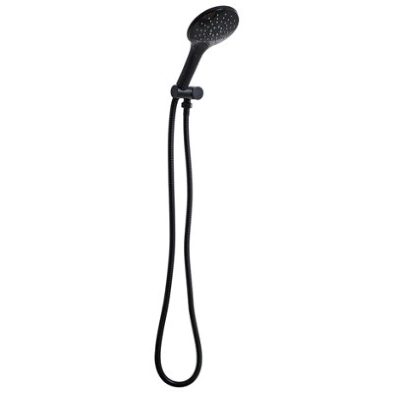 Image of Beliani Shower Head And Hose Kit Iquira 4-Function Black
