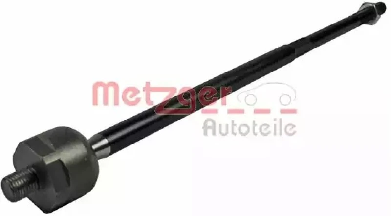 Image of METZGER 51025418 Inner Tie Rod COMPETENCE KIT, Front Axle Right, with nut Inner Tie Rod (51)