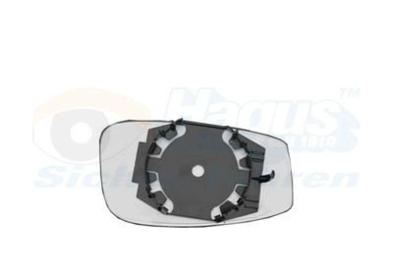 Image of VAN WEZEL Wing mirror glass VAN WEZEL 1709831