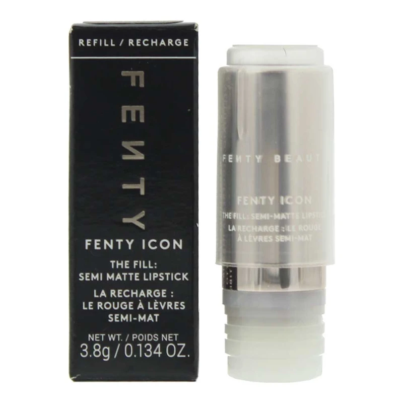 Image of Fenty Beauty Icon Semi Matte Refillable 02 Grill Mast'r Lipstick 3.8g