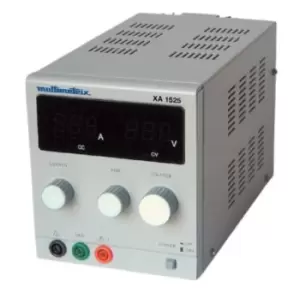 image of Chauvin Arnoux Bench Power Supply, 1 Output, 15V dc, 2.5A