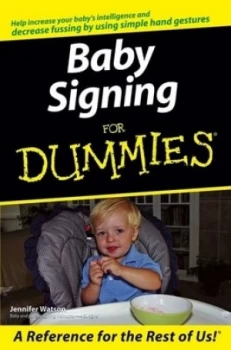 Image of Baby signing for dummies by Jennifer Watson