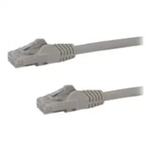 image of StarTech Grey Gigabit Snagless RJ45 UTP Cat6 Patch Cable Patch Cord 5m