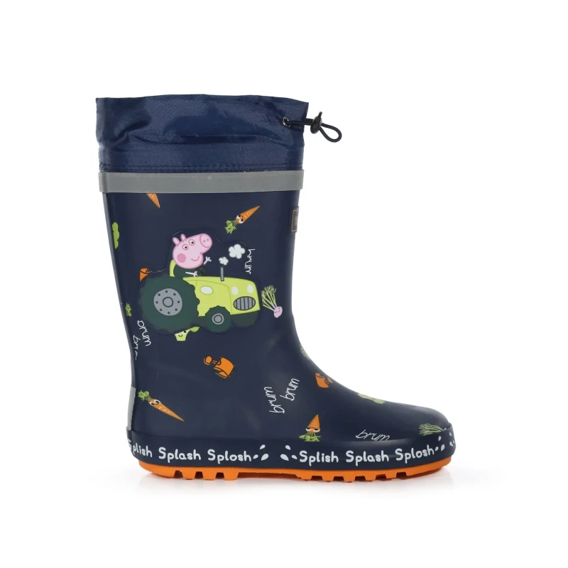 Image of Children's rain boots Regatta Peppa Pig Bleu Unisex 31