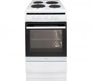 image of Amica 508EE1W Single Oven Electric Cooker