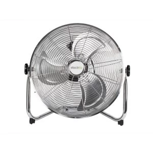 Image of electriQ 18 Chrome High Velocity Floor Fan