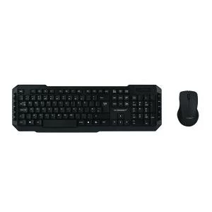 Image of Q-Connect Wireless KeyboardMouse Black KF15397