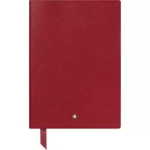 image of Mont Blanc Fine Stationery 146 Lined Red Notebook