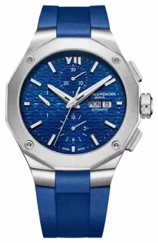 Image of Baume & Mercier M0A10623 Riviera Automatic Chronograph Blue Watch